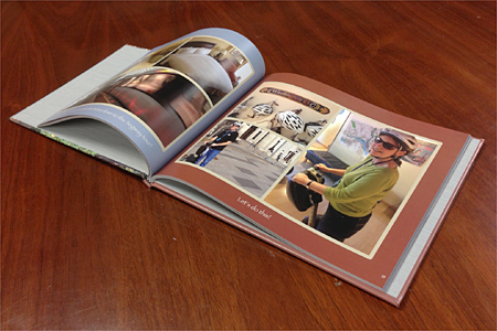 iPhoto book pages